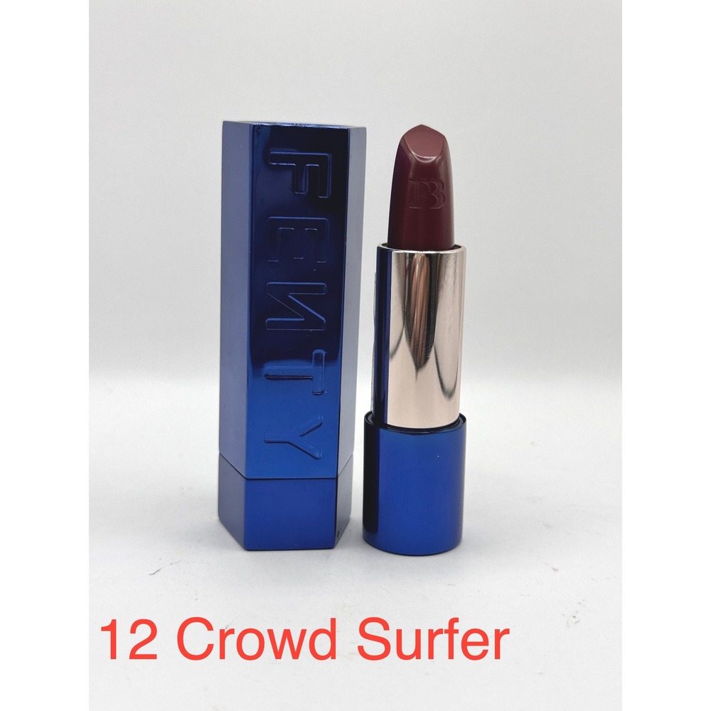 Fenty Beauty Matte Lipstick NEW 12 Crowd Surfer